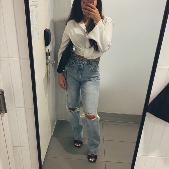 Zara cropped blouse, XS - Picture 4 of 4